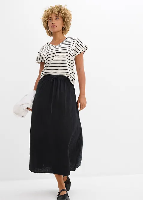 Gonna lunga in mussola, bonprix