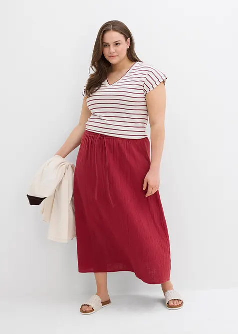 Gonna lunga in mussola, bonprix