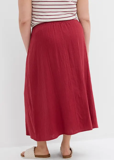 Gonna lunga in mussola, bonprix