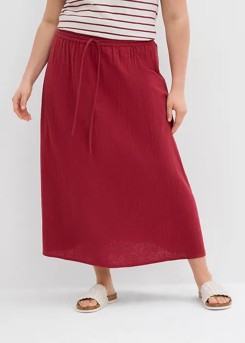 Gonna lunga in mussola, bonprix