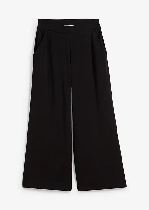 Pantaloni cropped elasticizzati in cotone biologico, bonprix