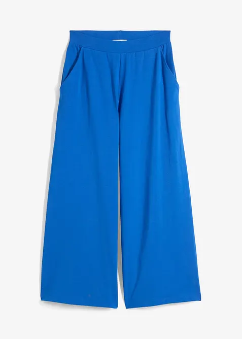 Pantaloni cropped elasticizzati in cotone biologico, bonprix