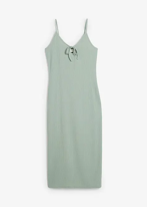 Abito midi in crêpe leggero, bonprix