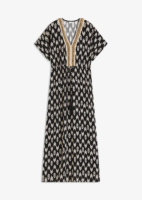 Abito lungo in viscosa fluente, bonprix