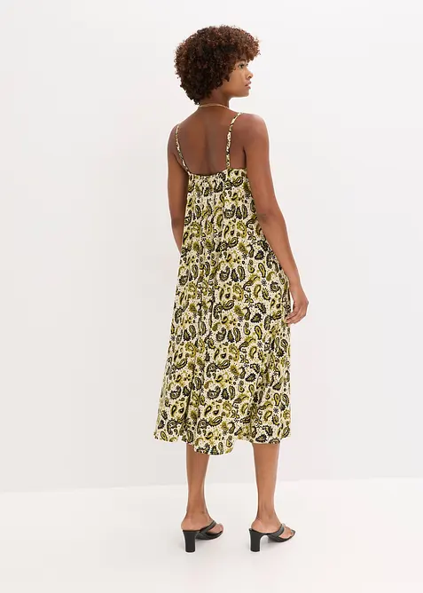 Abito con spalline in misto viscosa morbido, bonprix