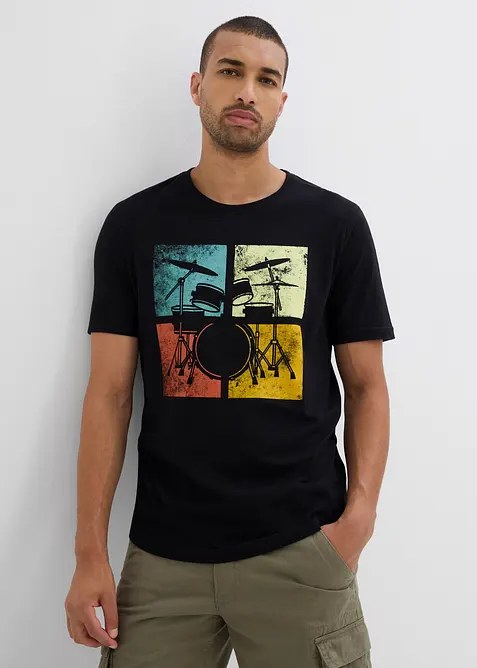 T-shirt in puro cotone biologico, bonprix