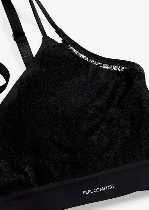 Bralette imbottita senza cuciture Feel Comfort, bonprix