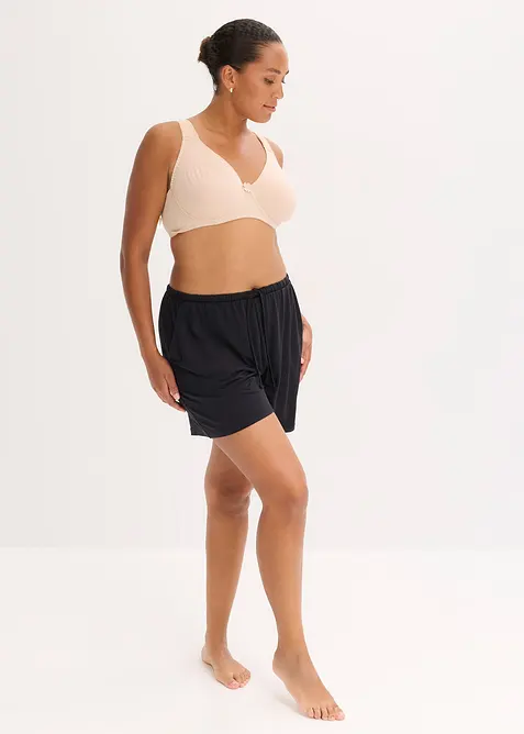 Reggiseno t-shirt con ferretto in cotone elasticizzato (pacco da 2), bonprix