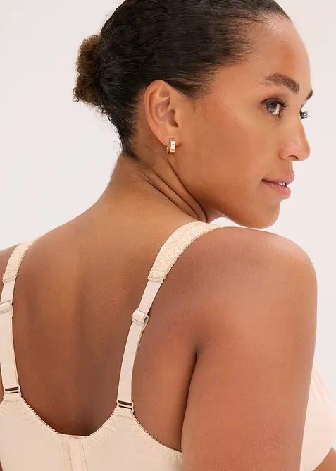 Reggiseno t-shirt con ferretto in cotone elasticizzato (pacco da 2), bonprix