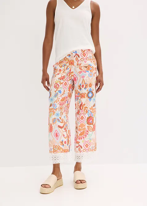 Pantaloni con pizzo, bonprix