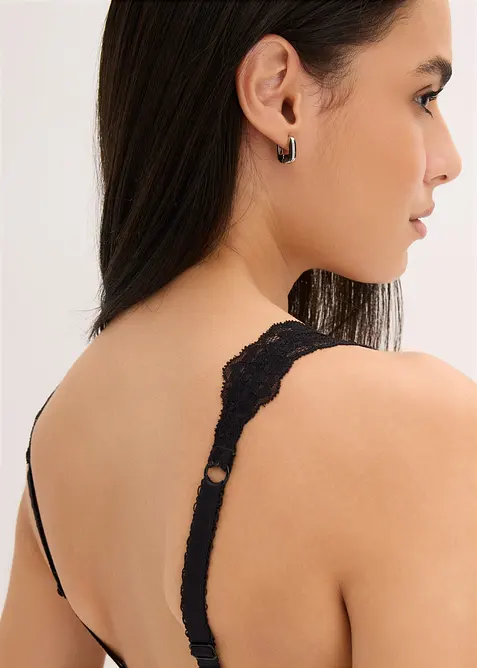 Reggiseno con ferretto in pizzo delicato, bonprix