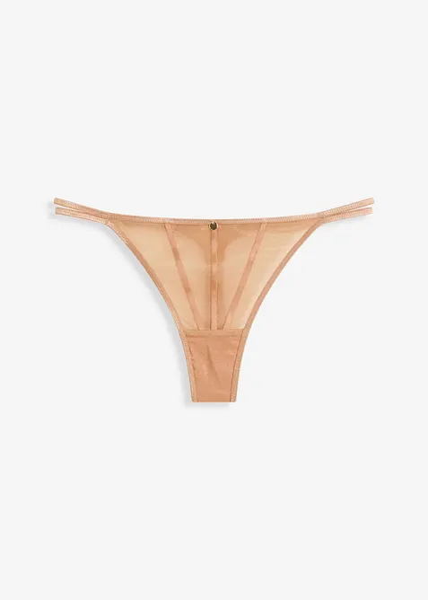 Tanga in materiale lucido, bonprix