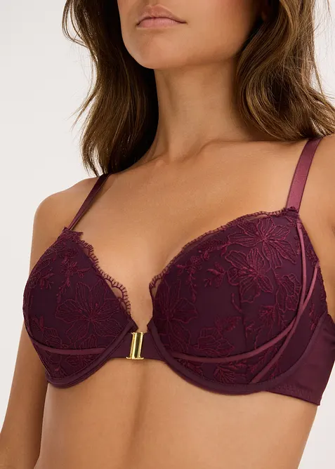 Reggiseno con coppe preformate e chiusura anteriore, bonprix