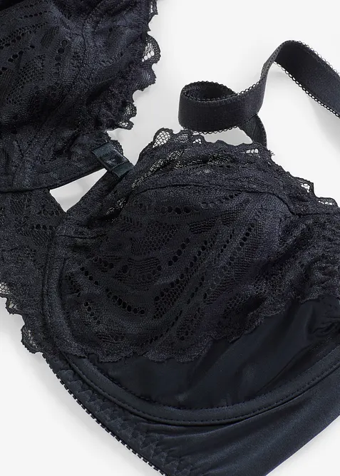 Reggiseno con ferretto effetto brillante, bonprix