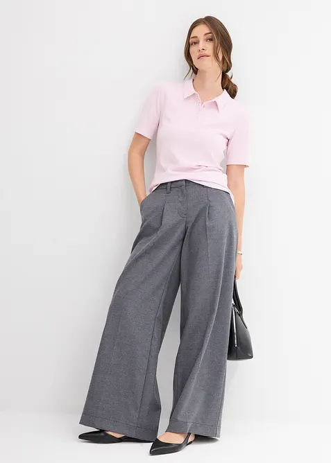 Polo in misto viscosa, bonprix