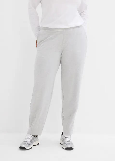 Pantaloni barrel in misto viscosa leggermente lucido, bonprix