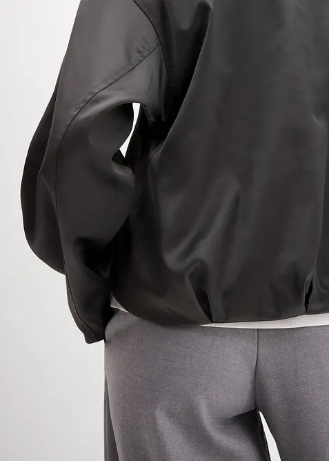 Bomber leggero in misto viscosa lucido, bonprix