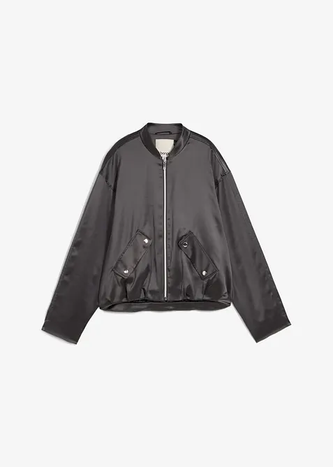 Bomber leggero in misto viscosa lucido, bonprix