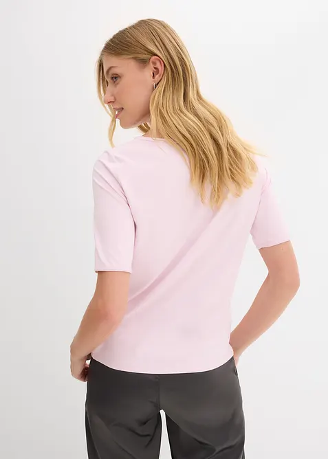 T-shirt con poliammide riciclata, bonprix