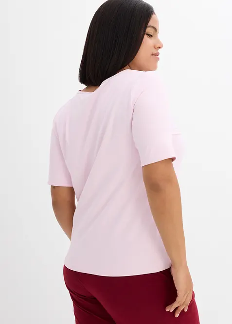 T-shirt con poliammide riciclata, bonprix