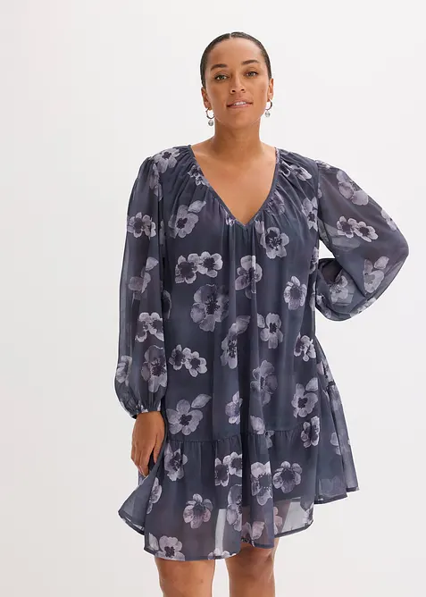 Abito corto in chiffon, bonprix