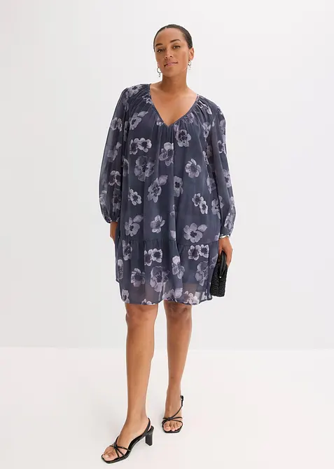 Abito corto in chiffon, bonprix