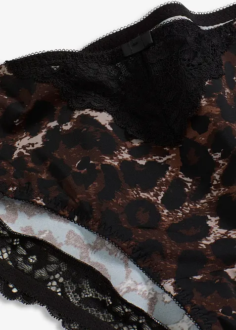 Slip alto con pizzo delicato (pacco da 2), bonprix