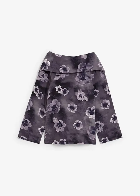 Blusa in crêpe strutturato, bonprix