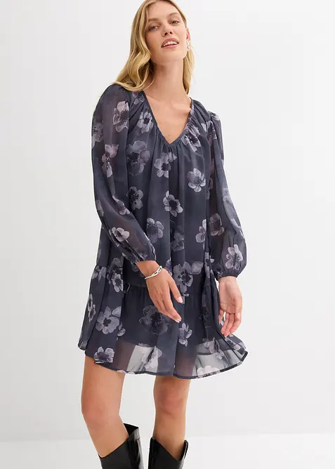 Abito corto in chiffon, bonprix