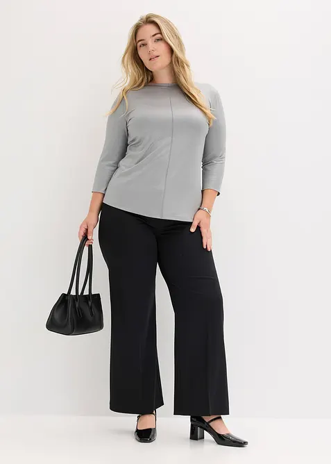 Maglia effetto lucido, bonprix