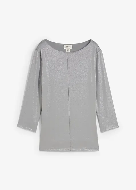 Maglia effetto lucido, bonprix