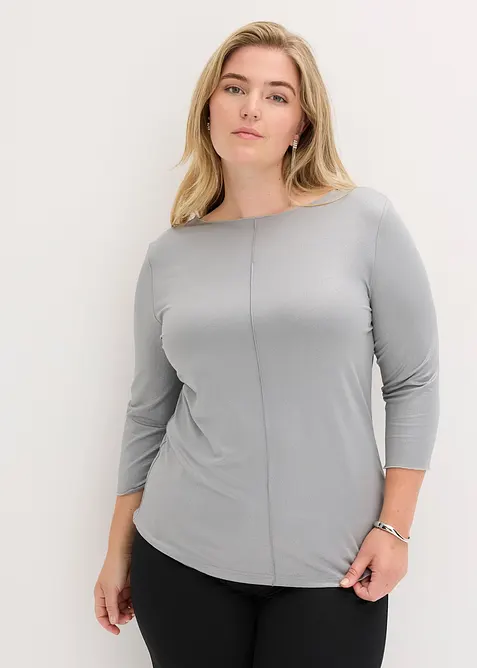 Maglia effetto lucido, bonprix