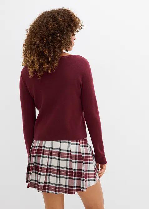 Cardigan corto in filato fine, bonprix