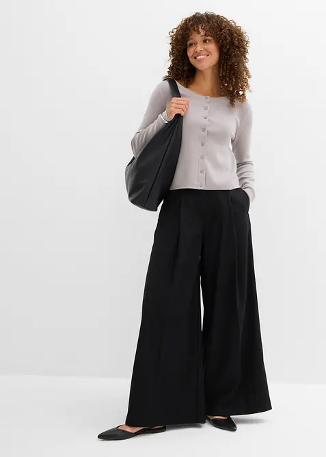 Cardigan corto in filato fine, bonprix