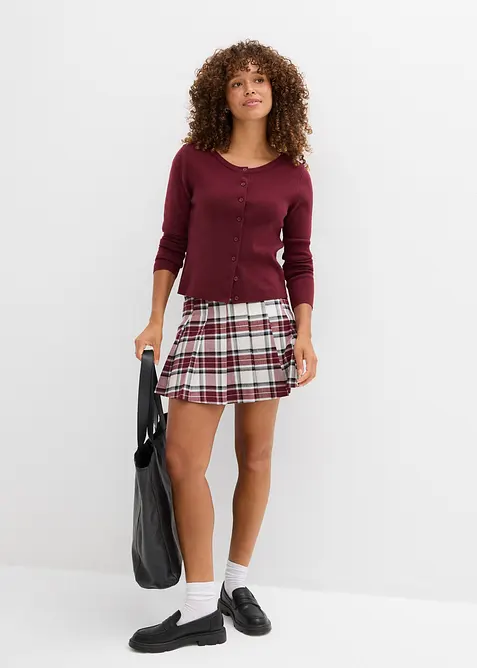 Cardigan corto in filato fine, bonprix