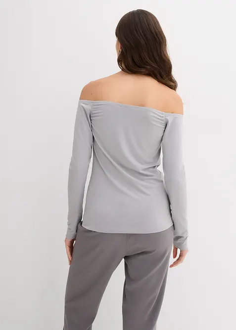 Maglia in jersey leggero a spalle scoperte, bonprix