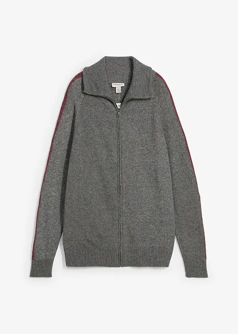 Cardigan in misto lana morbido, bonprix