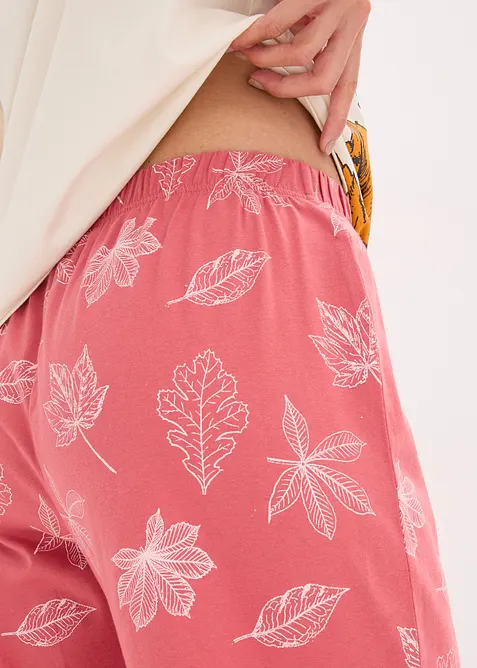 Pigiama corto in puro cotone biologico, bonprix