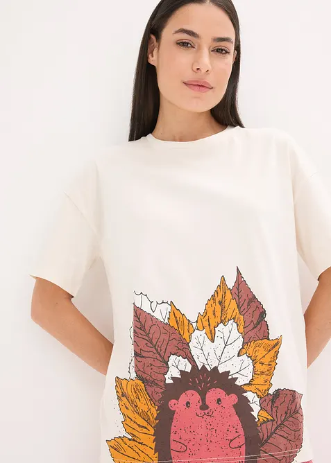 Pigiama corto in puro cotone biologico, bonprix