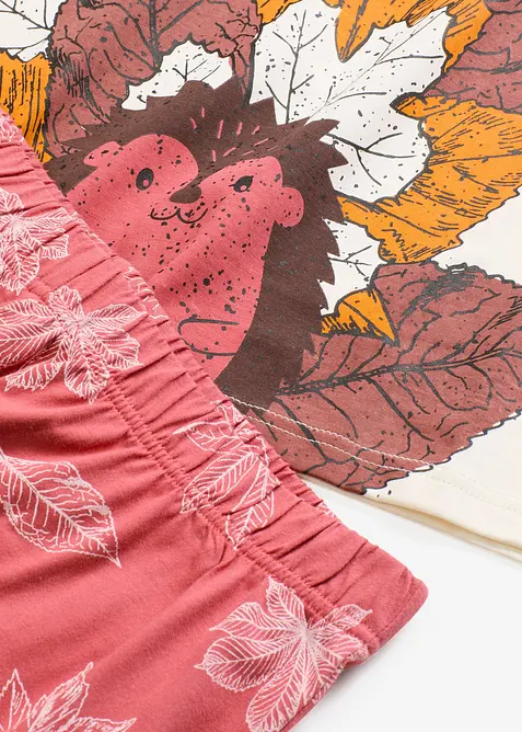 Pigiama corto in puro cotone biologico, bonprix