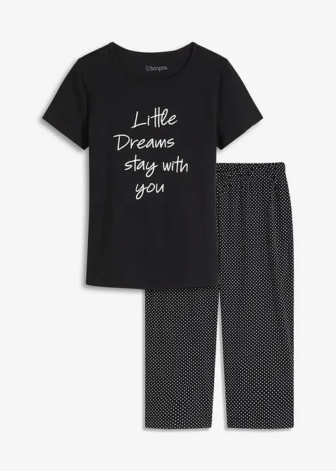 Pigiama corto in puro cotone biologico, bonprix