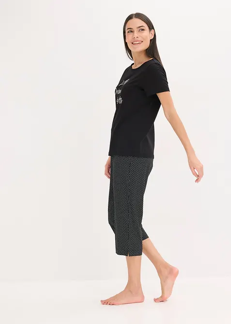 Pigiama corto in puro cotone biologico, bonprix