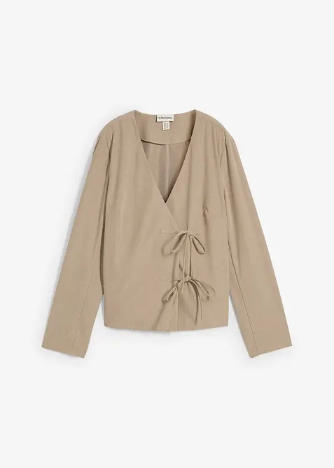 Blusa in velluto fine, bonprix