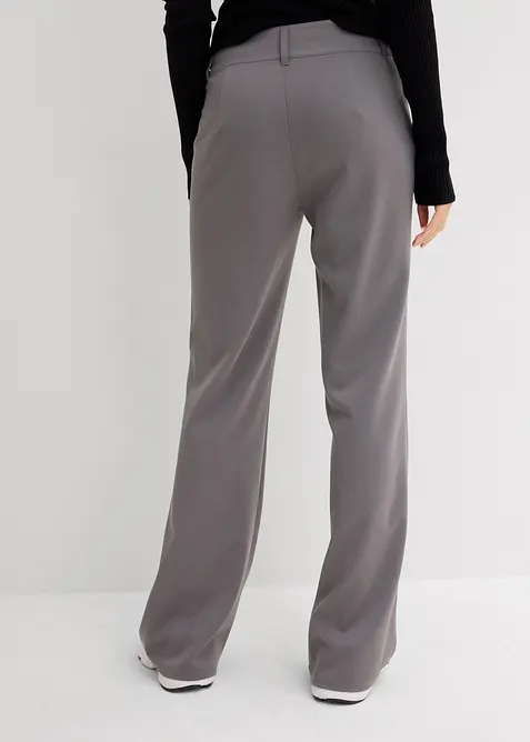 Pantaloni a zampa a vita alta, bonprix