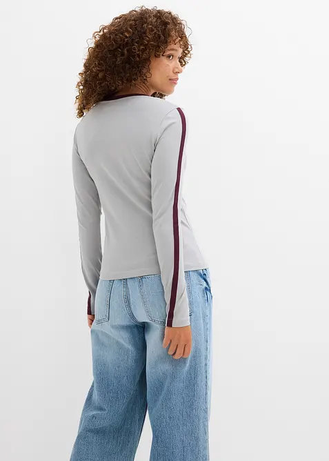 Maglia a maniche lunghe in jersey leggero, bonprix