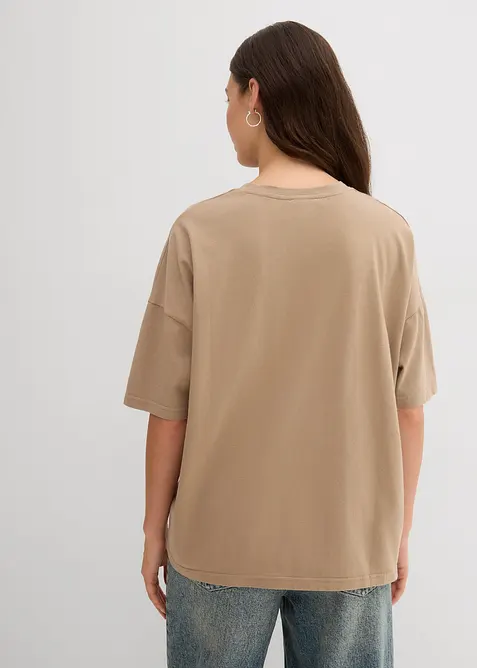 T-shirt oversize in puro cotone biologico, bonprix