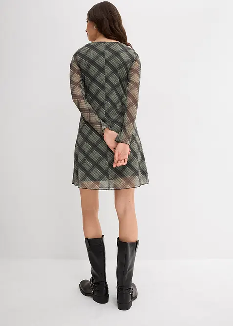 Miniabito in mesh fine, bonprix