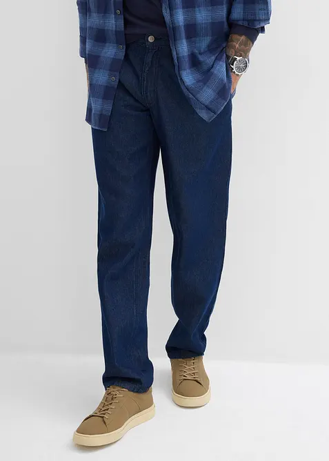 Jeans con pinces loose fit, straight, bonprix