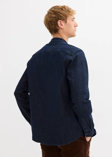 Camicia in jeans, slim fit, bonprix