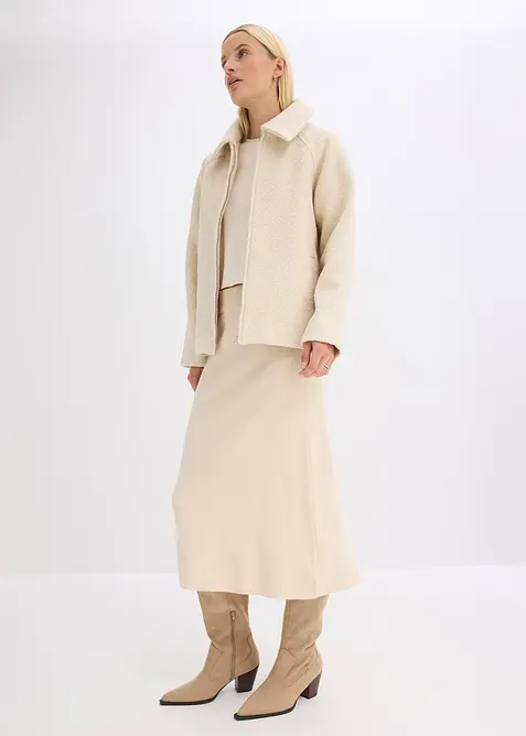 Gonna di maglia svasata, bonprix